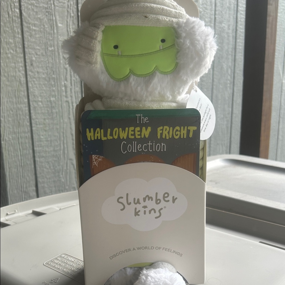 Slumberkins Halloween fright, collection glow-in-the-dark, plush nwts
